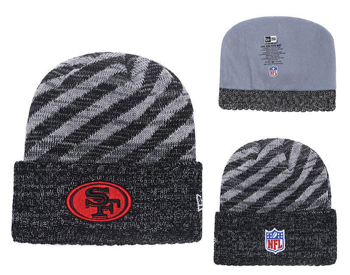 Men's San Francisco 49ers New Era 2018 NFL Knit Beanie Hat