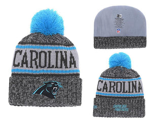 Men's Carolina Panthers New Era 2018 NFL Knit Beanie Hat