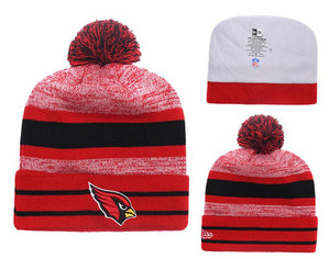 Men's Arizona Cardinals Cardinal New Era 2018 NFL Knit Beanie Hat