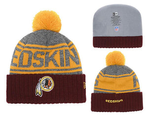 Men's Washington Redskins New Era 2018 NFL Knit Beanie Hat