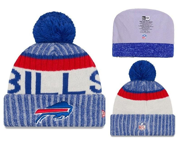 Men's Buffalo Bills New Era 2018 NFL Knit Beanie Hat