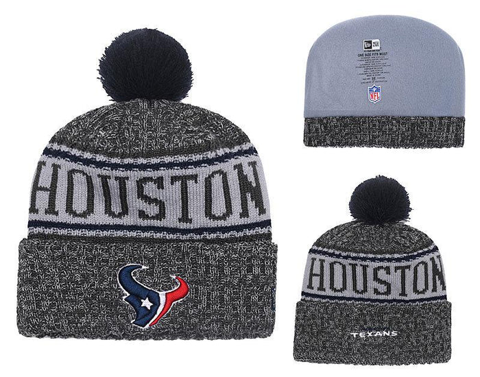 Men's Houston Texans New Era 2018 NFL Knit Beanie Hat