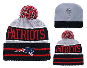 Men's New England Patriots New Era 2018 NFL Knit Beanie Hat