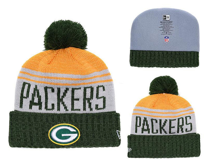 Men's Green Bay Packers New Era 2018 NFL Knit Beanie Hat