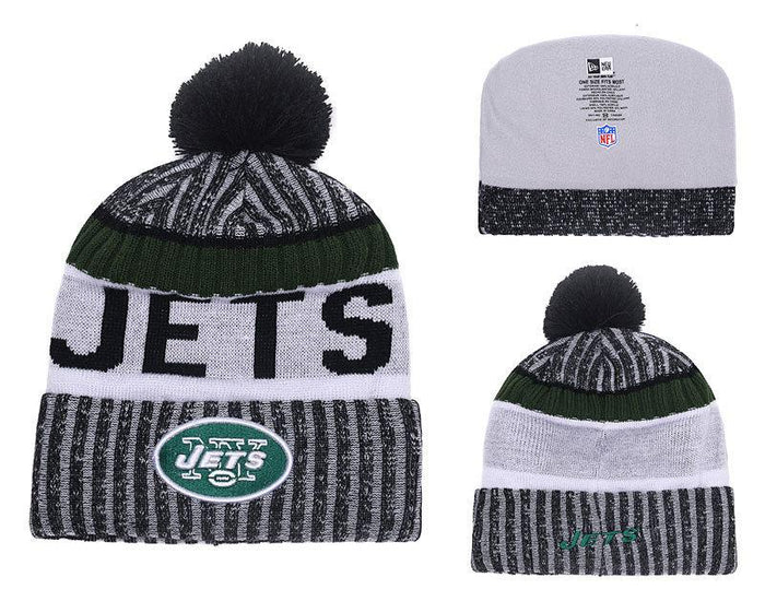 Men's New York Jets New Era 2018 NFL Knit Beanie Hat