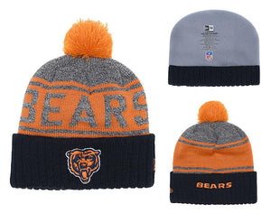 Men's Chicago Bears New Era 2018 NFL Knit Beanie Hat
