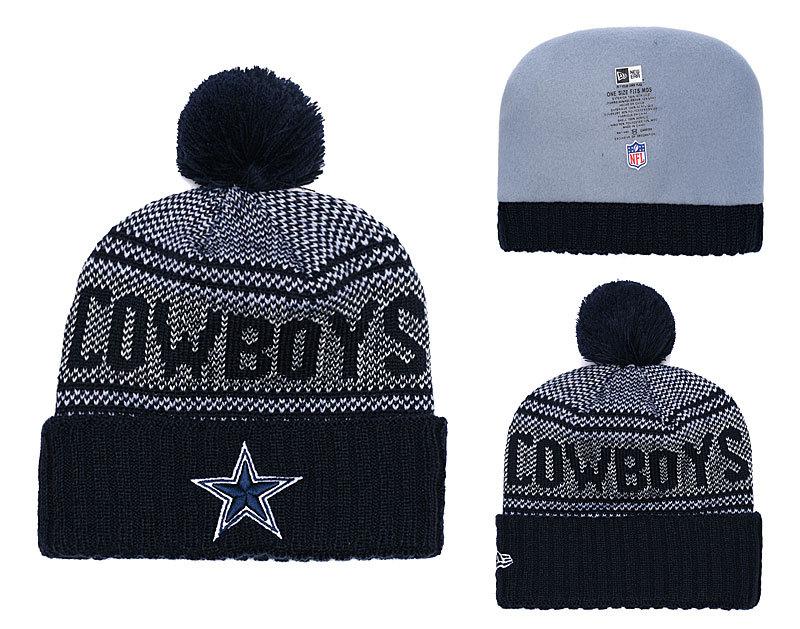 Men's Dallas Cowboys New Era 2018 NFL Knit Beanie Hat
