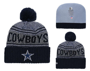 Men's Dallas Cowboys New Era 2018 NFL Knit Beanie Hat