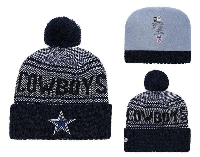 Men's Dallas Cowboys New Era 2018 NFL Knit Beanie Hat