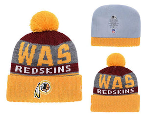Men's Washington Redskins New Era 2018 NFL Knit Beanie Hat