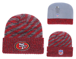 Men's San Francisco 49ers New Era 2018 NFL Knit Beanie Hat