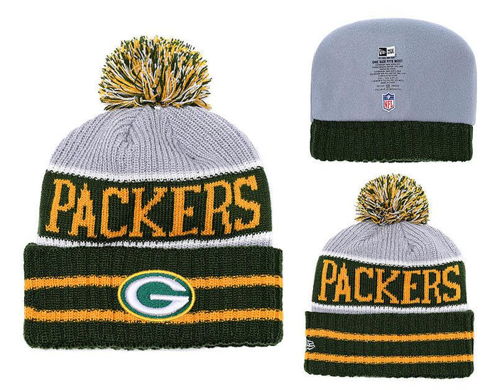 Men's Green Bay Packers New Era 2018 NFL Knit Beanie Hat