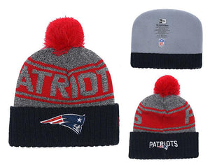 Men's New England Patriots New Era 2018 NFL Knit Beanie Hat