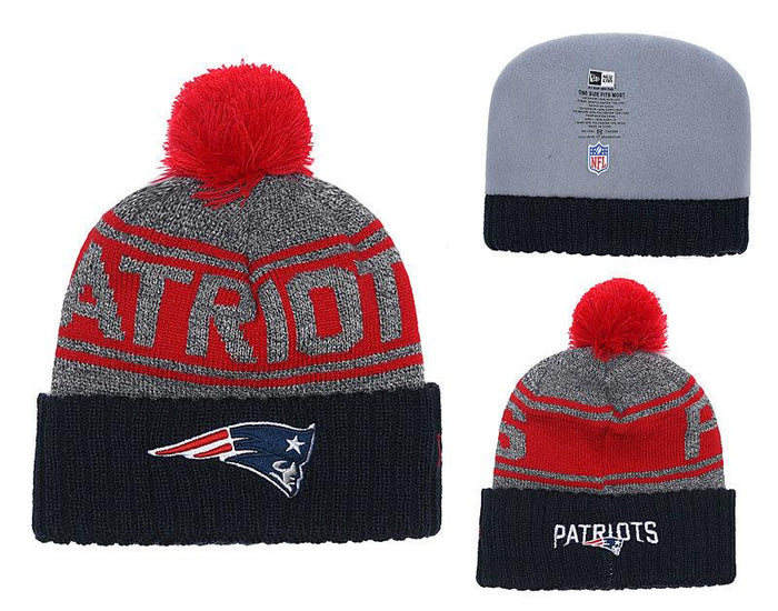 Men's New England Patriots New Era 2018 NFL Knit Beanie Hat