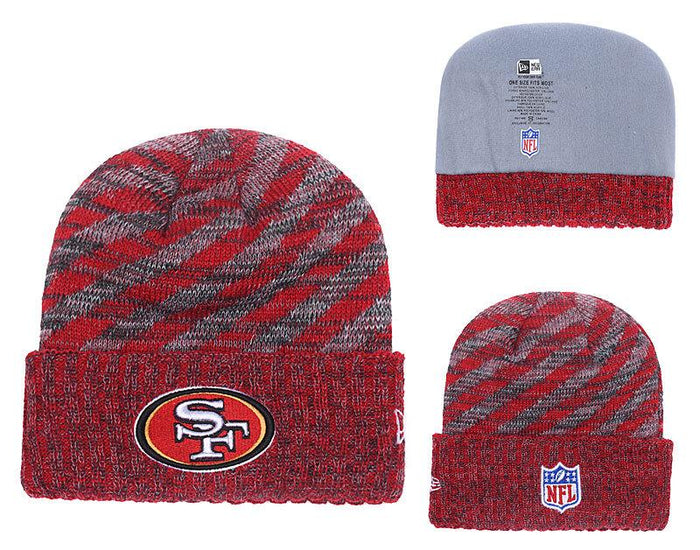 Men's San Francisco 49ers New Era 2018 NFL Knit Beanie Hat