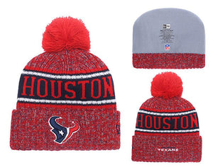 Men's Houston Texans New Era 2018 NFL Knit Beanie Hat
