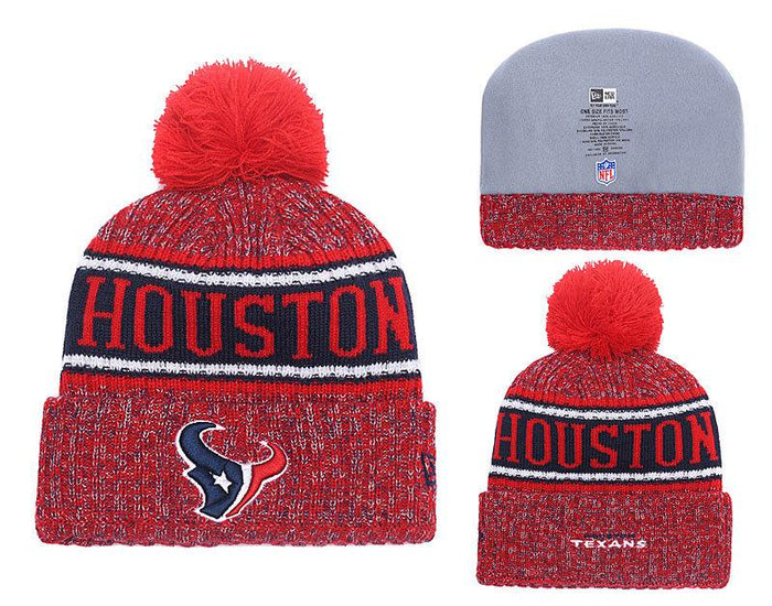 Men's Houston Texans New Era 2018 NFL Knit Beanie Hat