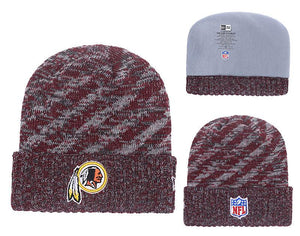 Men's Washington Redskins New Era 2018 NFL Knit Beanie Hat