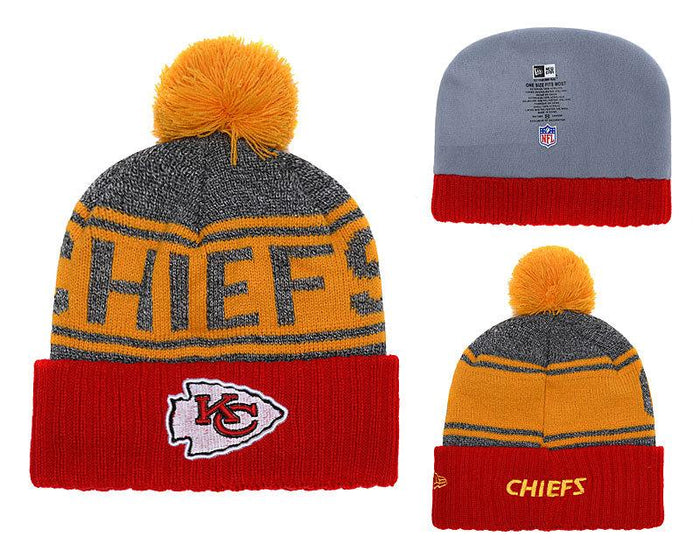 Men's Kansas City Chiefs New Era 2018 NFL Knit Beanie Hat