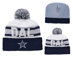Men's Dallas Cowboys New Era 2018 NFL Knit Beanie Hat