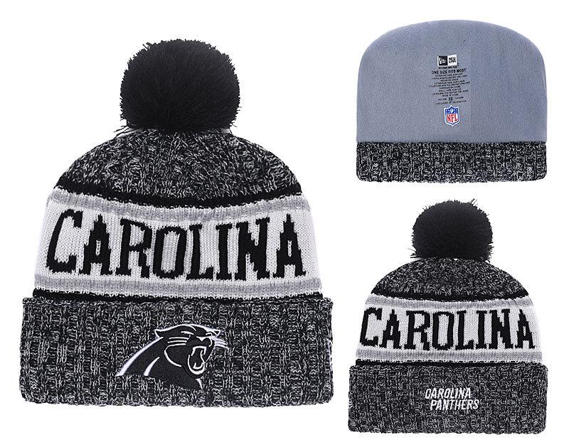 Men's Carolina Panthers New Era 2018 NFL Knit Beanie Hat