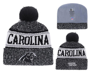 Men's Carolina Panthers New Era 2018 NFL Knit Beanie Hat
