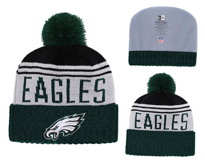 Men's Philadelphia Eagles New Era 2018 NFL Knit Beanie Hat