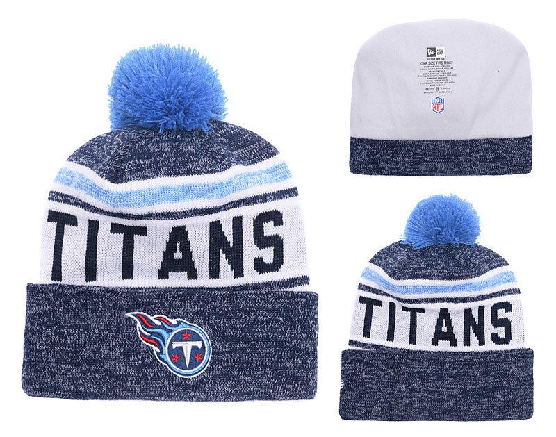 Men's Tennessee Titans New Era 2018 NFL Knit Beanie Hat