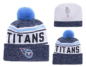 Men's Tennessee Titans New Era 2018 NFL Knit Beanie Hat