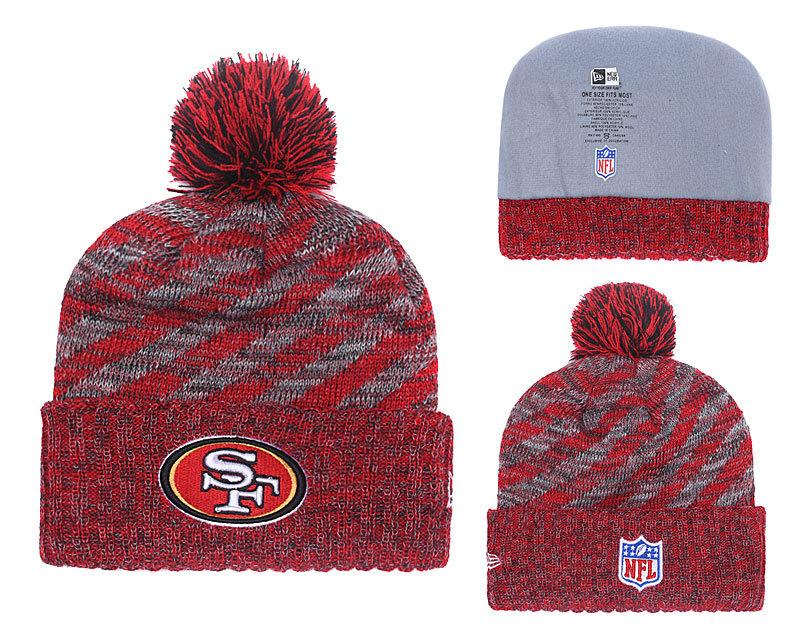 Men's San Francisco 49ers New Era 2018 NFL Knit Beanie Hat