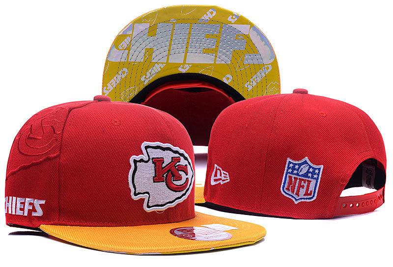 New Era Kansas City Chiefs NFL Adjustable Snapback Hat 2018