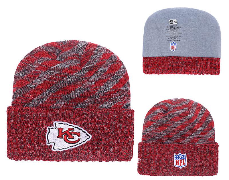 Men's Kansas City Chiefs New Era 2018 NFL Knit Beanie Hat
