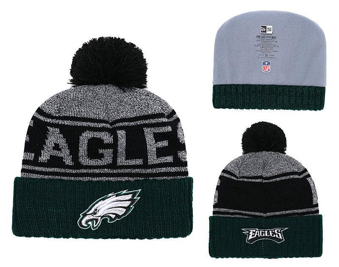 Men's Philadelphia Eagles New Era 2018 NFL Knit Beanie Hat
