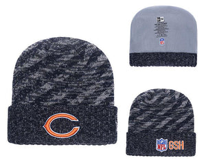 Men's Chicago Bears New Era 2018 NFL Knit Beanie Hat
