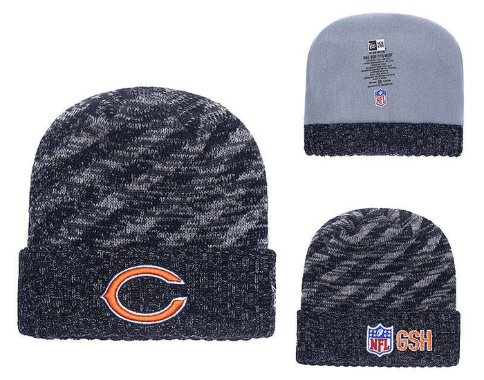 Men's Chicago Bears New Era 2018 NFL Knit Beanie Hat