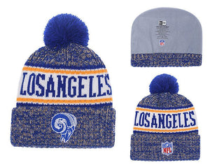 Men's St. Louis Rams New Era 2018 NFL Knit Beanie Hat