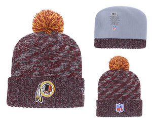 Men's Washington Redskins New Era 2018 NFL Knit Beanie Hat
