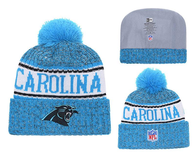 Men's Carolina Panthers New Era 2018 NFL Knit Beanie Hat