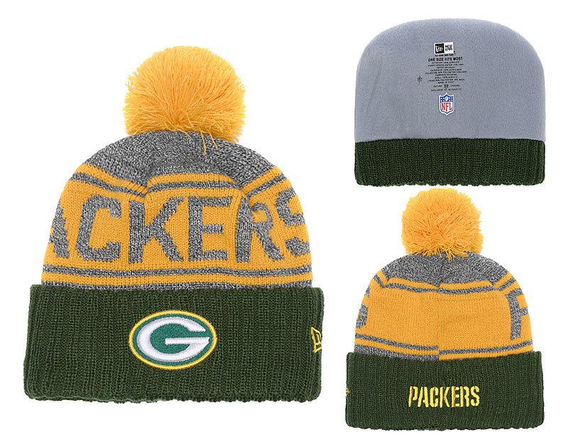 Men's Green Bay Packers New Era 2018 NFL Knit Beanie Hat