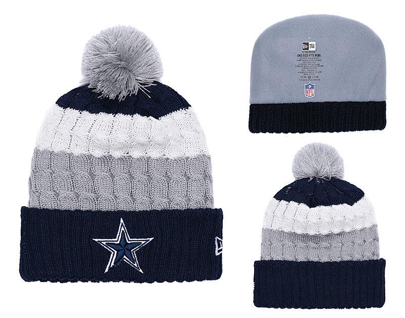 Men's Dallas Cowboys New Era 2018 NFL Knit Beanie Hat
