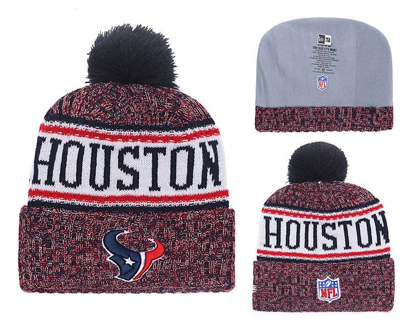 Men's Houston Texans New Era 2018 NFL Knit Beanie Hat