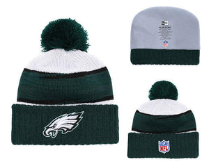 Men's Philadelphia Eagles New Era 2018 NFL Knit Beanie Hat