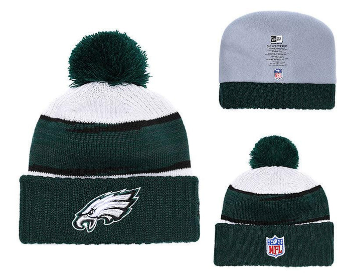 Men's Philadelphia Eagles New Era 2018 NFL Knit Beanie Hat