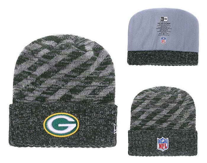 Men's Green Bay Packers New Era 2018 NFL Knit Beanie Hat