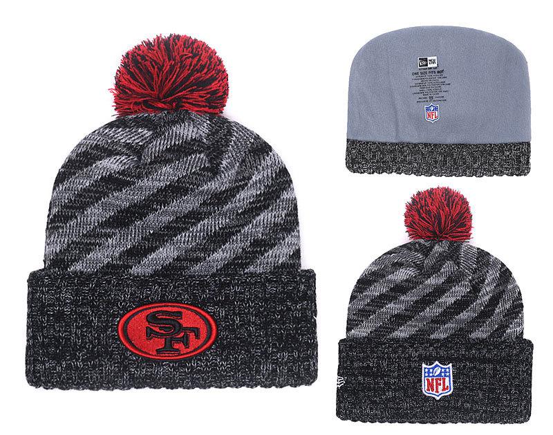 Men's San Francisco 49ers New Era 2018 NFL Knit Beanie Hat