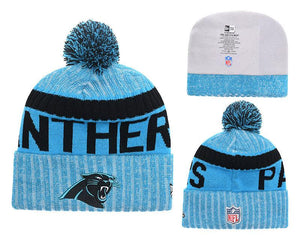 Men's Carolina Panthers New Era 2018 NFL Knit Beanie Hat