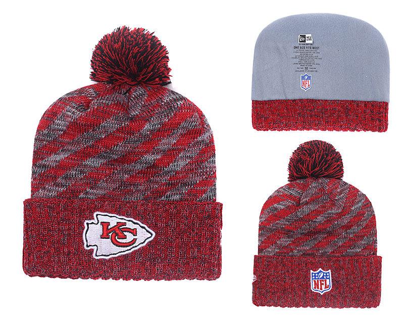 Men's Kansas City Chiefs New Era 2018 NFL Knit Beanie Hat