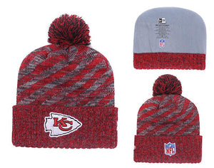 Men's Kansas City Chiefs New Era 2018 NFL Knit Beanie Hat