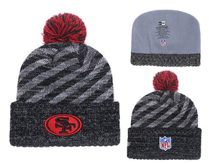 Men's San Francisco 49ers New Era 2018 NFL Knit Beanie Hat