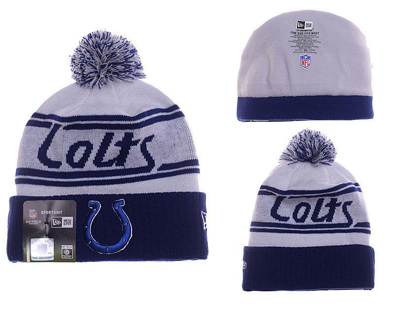 Men's Indianapolis Colts New Era 2018 NFL Knit Beanie Hat